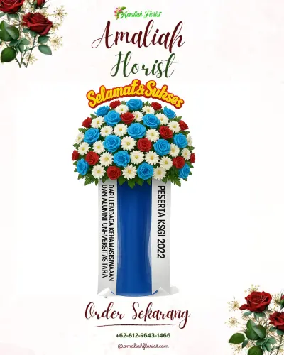 Standing Flower di Pasar Jambi